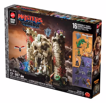 Mattel Brick Shop Masters of the Universe Castle Grayskull