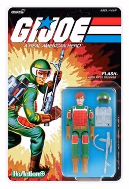 GI Joe ReAction+ Action Figure Wave 07 Flash (Comic) 10 cm