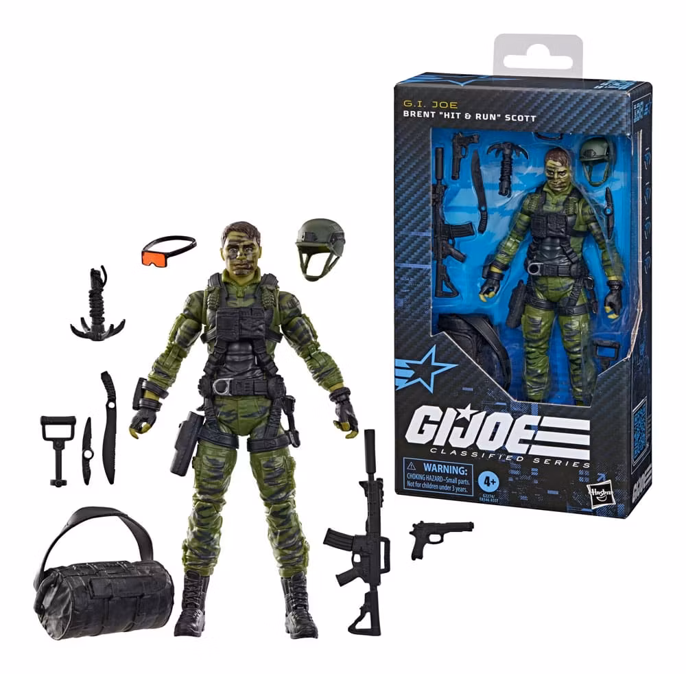 G.I. Joe Classified Series Action Figure Brent "Hit & Run" Scott 15 cm