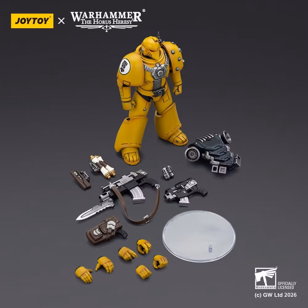 Warhammer The Horus Heresy Action Figure Imperial Fist MKVI Tactical Legionary 12 cm