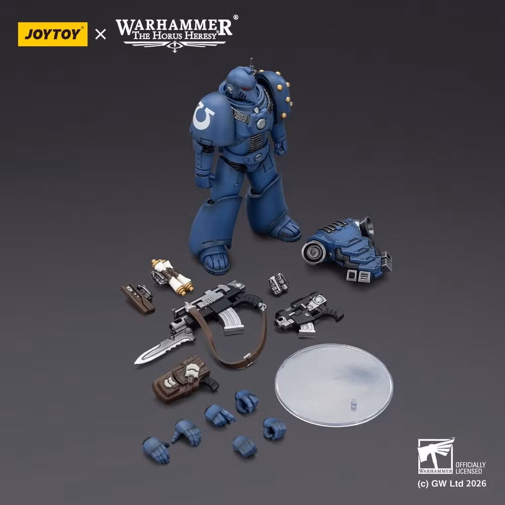 Warhammer The Horus Heresy Action Figure White Scars MKVI Tactical Legionary 12 cm