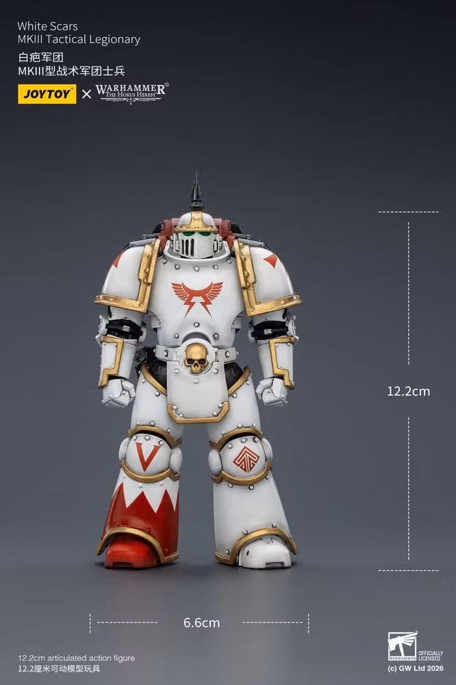 Warhammer The Horus Heresy Action Figure White Scars MKIll Tactical Legionary 12 cm