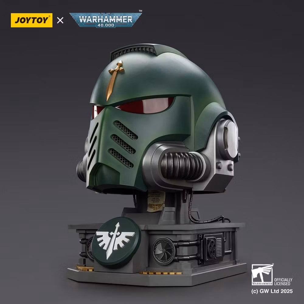 Warhammer 40,000: Dark Angels Cosplay MkX Helmet & Display Stand 44 cm