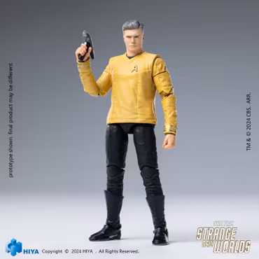 Star Trek Strange New Worlds Exquisite Mini Series Actionfigur 1/18 Pike