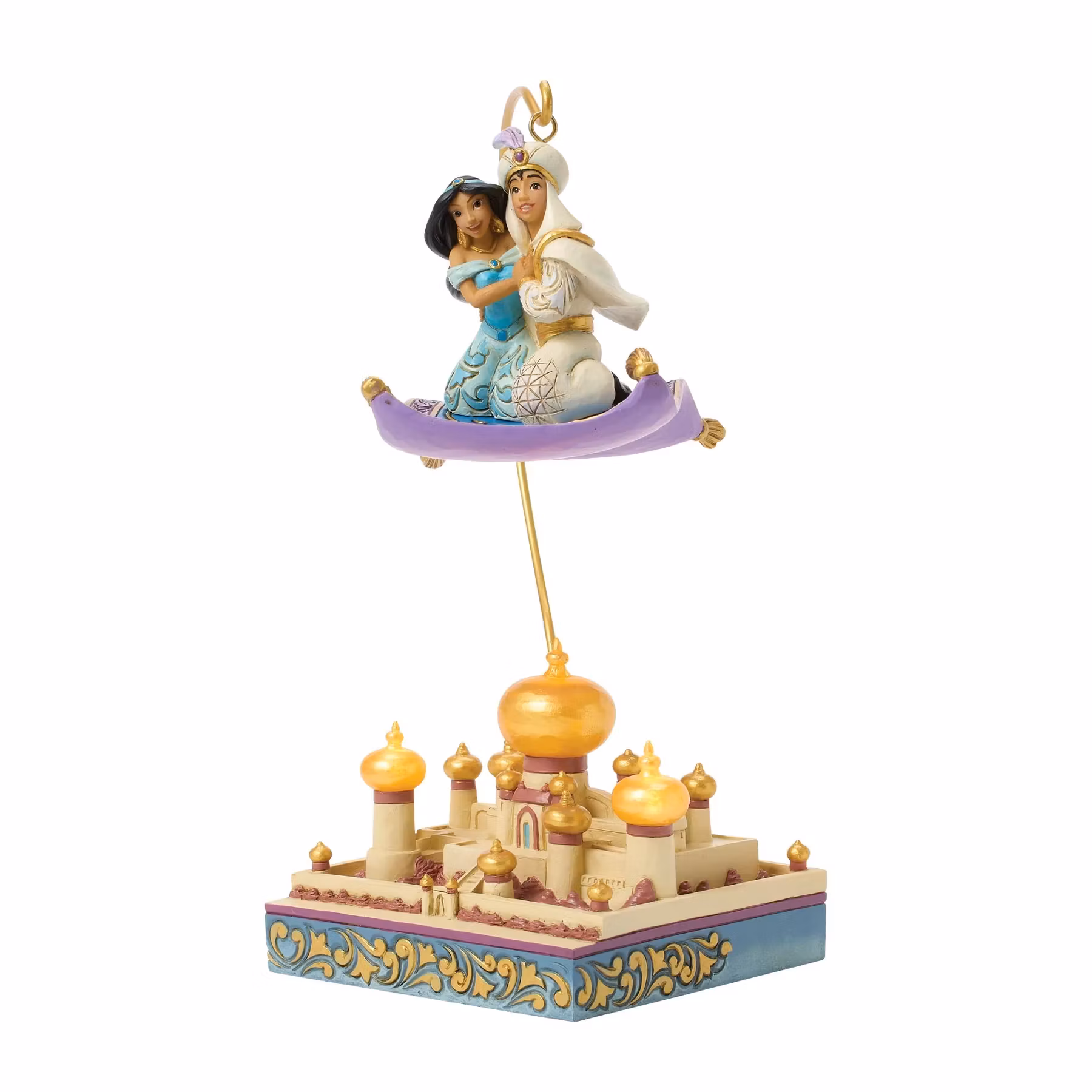 Aladdin & Jasmine Flying over Agrabah. Magic in the Moonlihgt. (med lys)