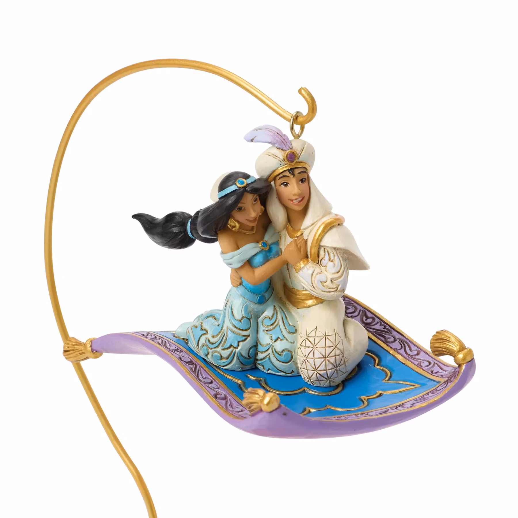 Aladdin & Jasmine Flying over Agrabah. Magic in the Moonlihgt. (med lys)