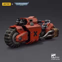 Warhammer 40,000 Raider-pattern Combat Bike Blood Angels with twin-linked bolt rifles 22 cm