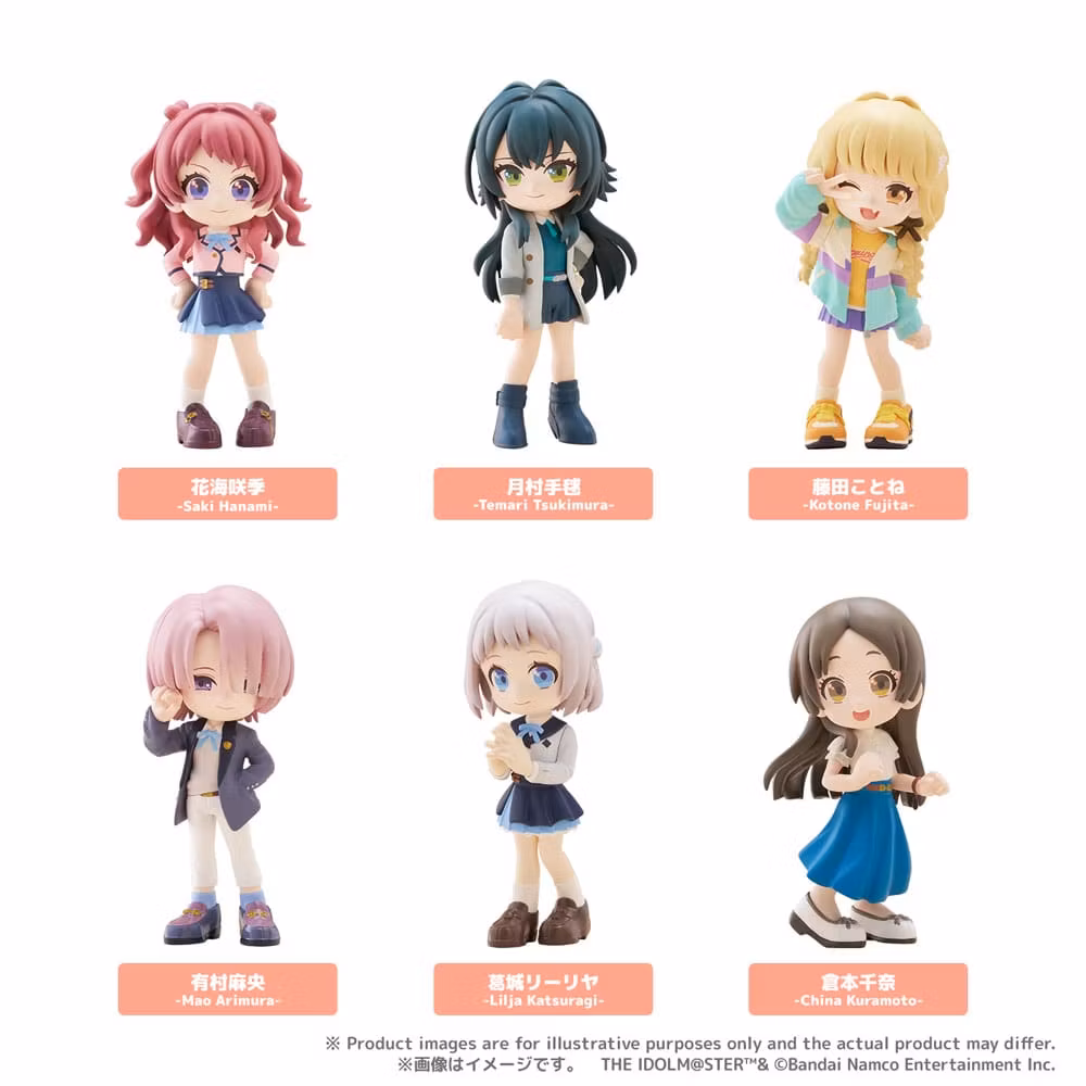 Gakuen Idolmaster Blind Box Mini Figures PalVerse Vol. 1 9 cm Blindbox