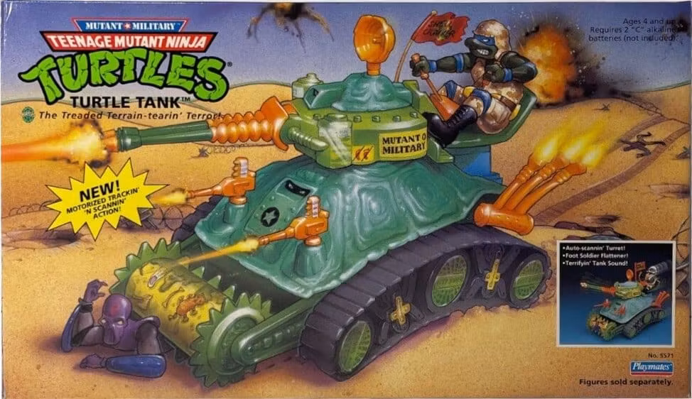 Teenage Mutant Ninja Turtles Vehicle Turtle Tank