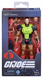 G.I. Joe Classified Series Action Figure #201 Cobra Overkill 15 cm