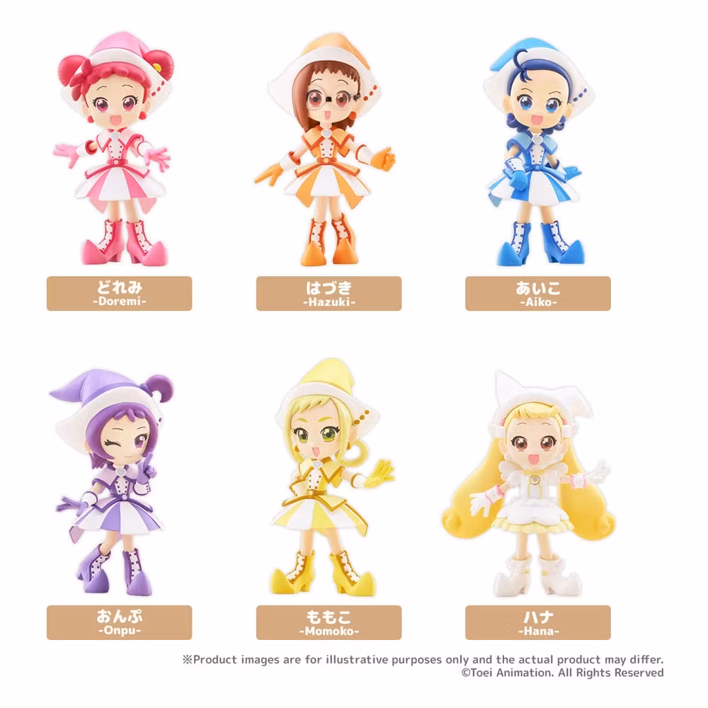 Ojamajo Doremi "Dokkan!" PalVerse PVC Figures 9 cm Blind Box