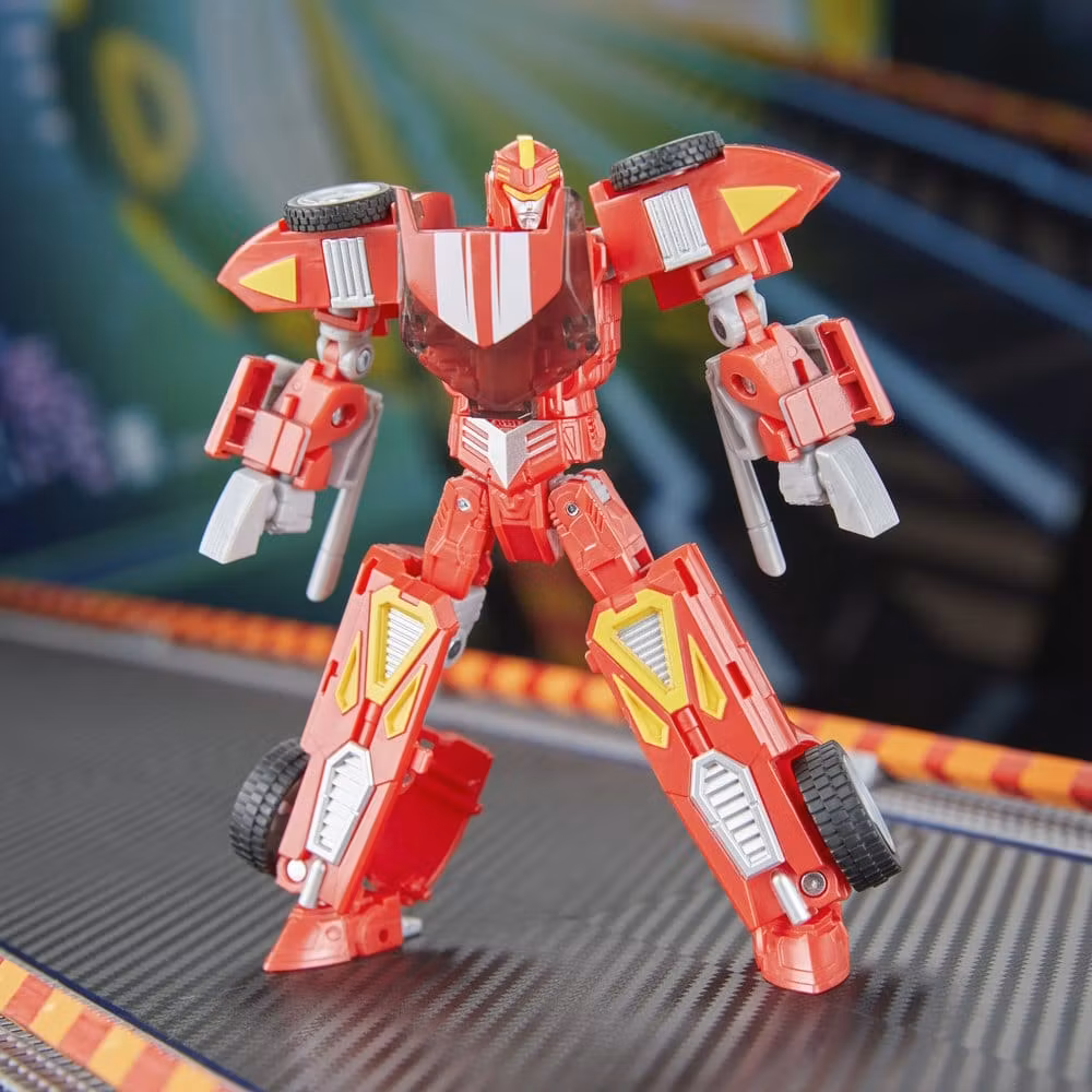 Transformers Collaborative Hot Wheels x Transformers Deluxe Class Action Figure Twin Mill 13 cm