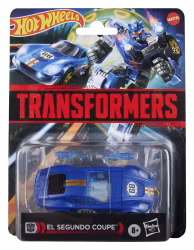 Transformers x Hot Wheels Collaborative Deluxe Class Action Figure El Segundo Coupe 13 cm