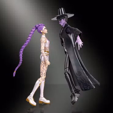 KPop Demon Hunters Action Figure 2-Pack Rumi & Jinu (Final Battle) 15 cm