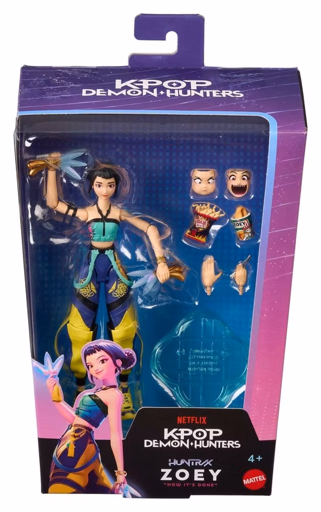 KPop Demon Hunters Action Figure Huntrix Zoey (How It's Done) 14 cm