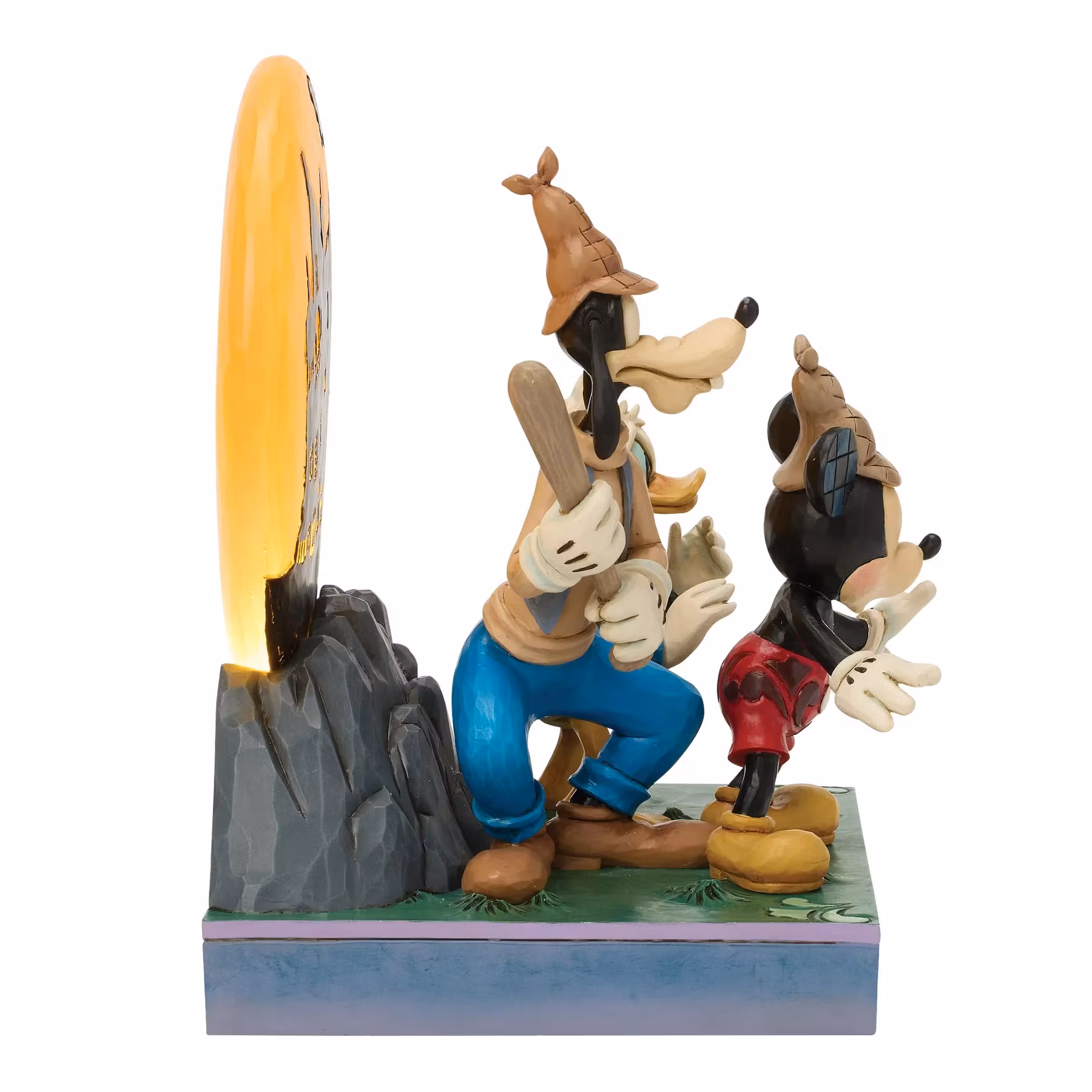 Look Out Ghosts! Mickey, Donald, Goofy, m/lys