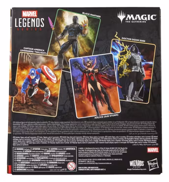 Marvel Legends Magic: The Gathering Marvel Legends Action Figure Captain America (Avengers: Twilight) 15 cm (plus Exclusive Foil Card)