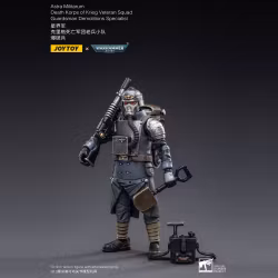 Warhammer 40k Action Figure 1/18 Death Korps of Krieg Veteran Squad Guardsman Demolition Specialist 10 cm