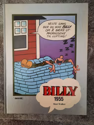 Billy Klassiske originalstriper 1955