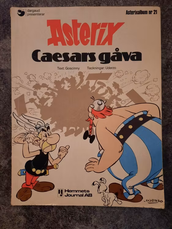 Asterix 21 Caesars gåva ( Svensk utgave )