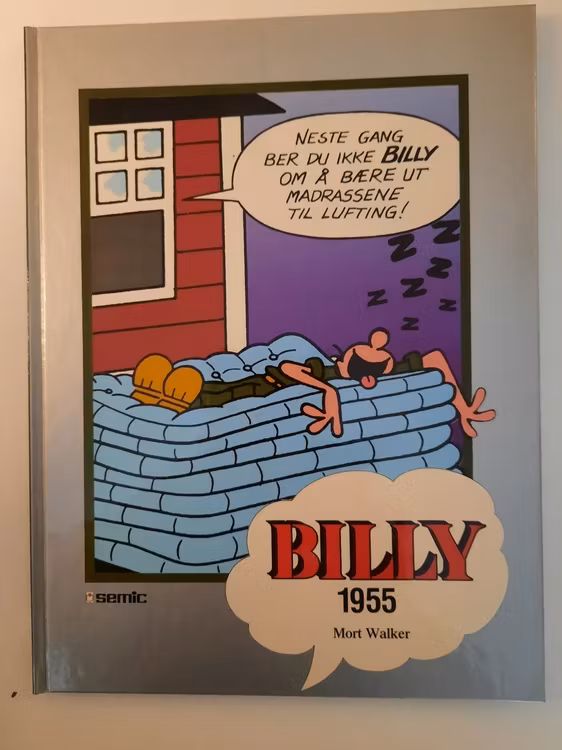 Billy Klassiske originalstriper 1955