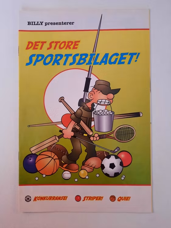 Billy det store sportsbilaget!