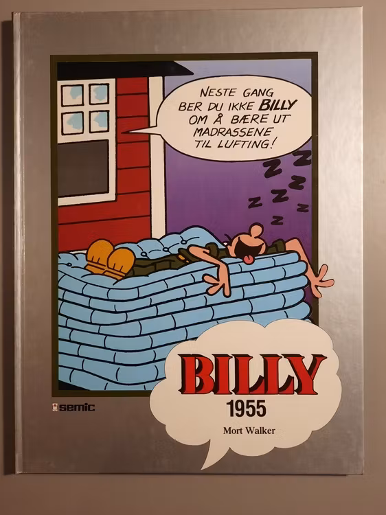 Billy Klassiske originalstriper 1955