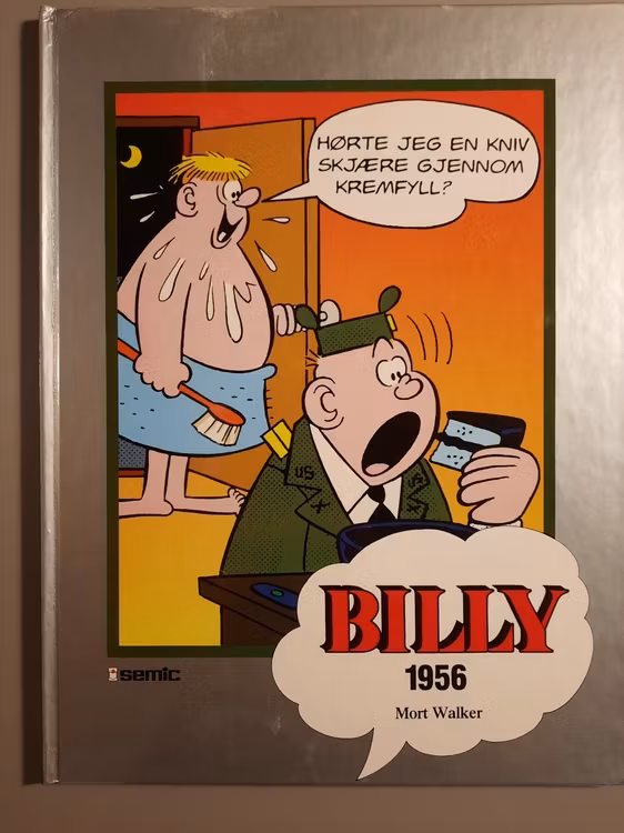Billy Klassiske originalstriper 1956