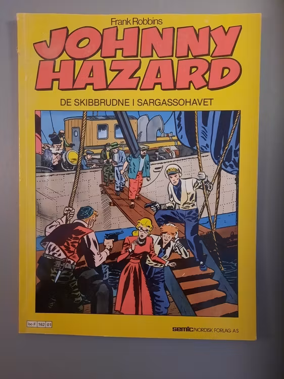 Johnny Hazard De skibbrudne i Sargassohavet (skade)