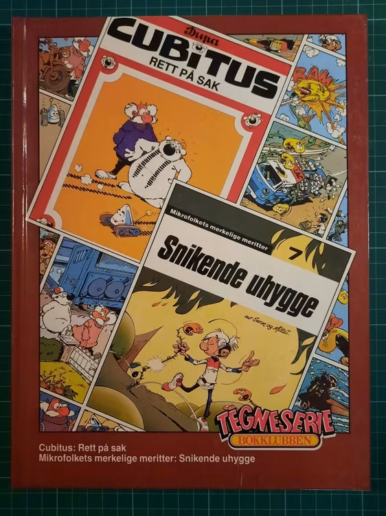 Bok 65 Cubitus / Mikrofolkets merkelige meritter