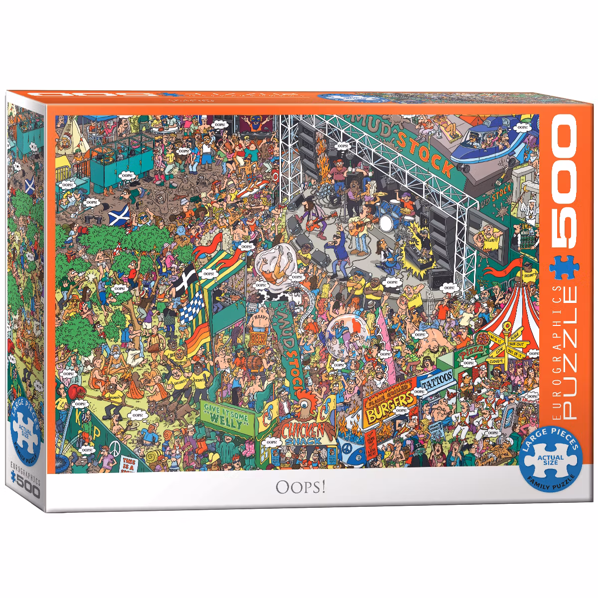 Puslespill Oops! by Martin Berry (500 Biter)