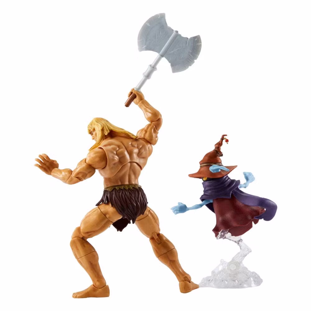 Motu Masterverse: Deluxe Savage He-Man & Orko