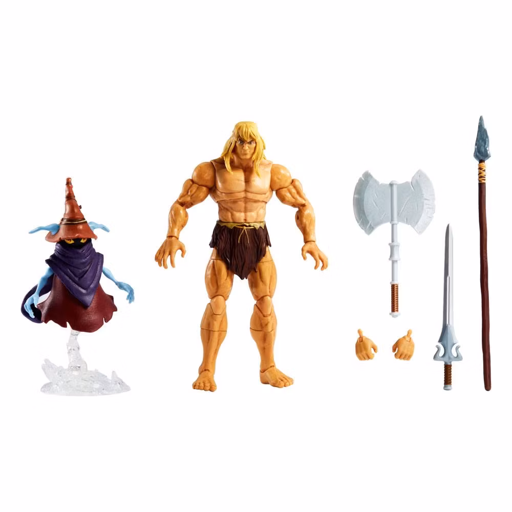 Motu Masterverse: Deluxe Savage He-Man & Orko