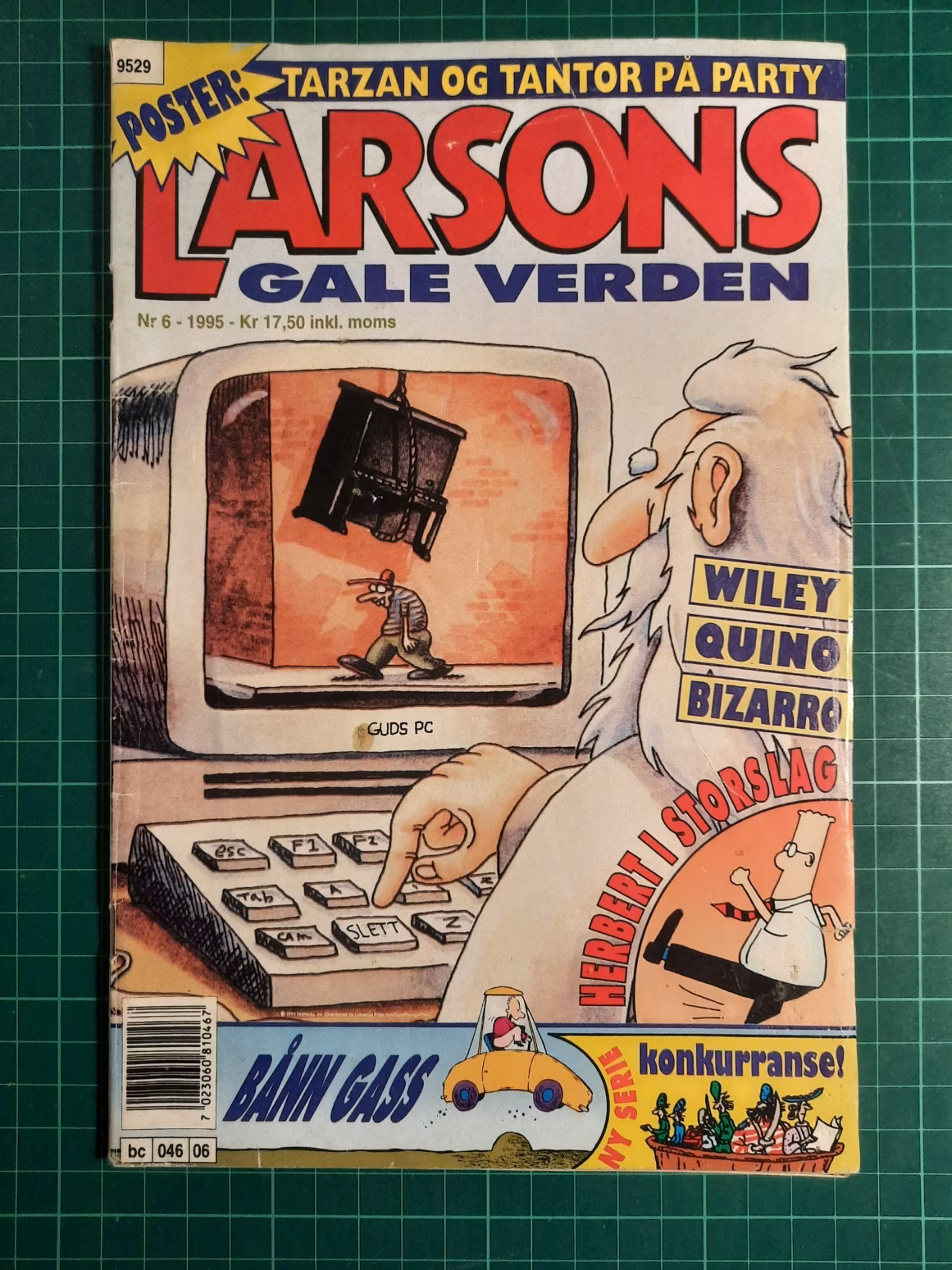Larsons gale verden 1995 - 06 m/poster