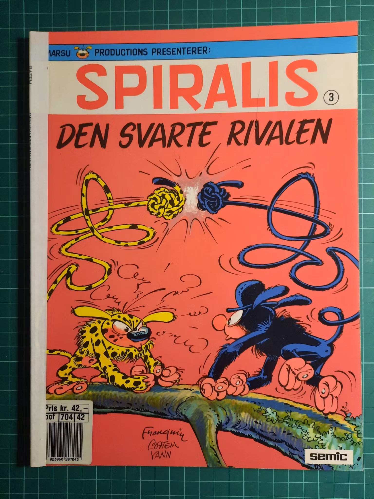 Spiralis 03 Den svarte rivalen (bibliotekutgave)