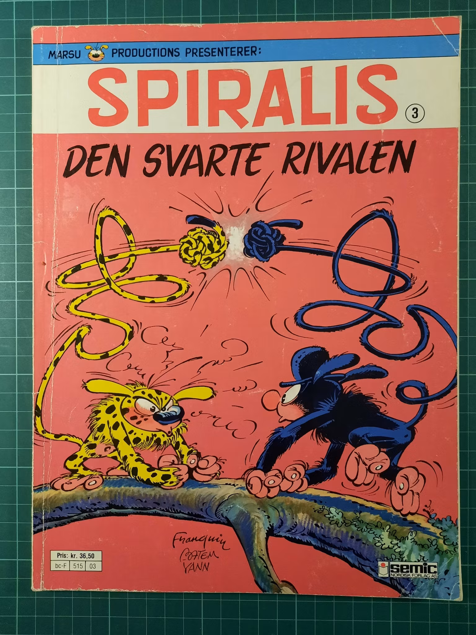 Spiralis 03 Den svarte rivalen