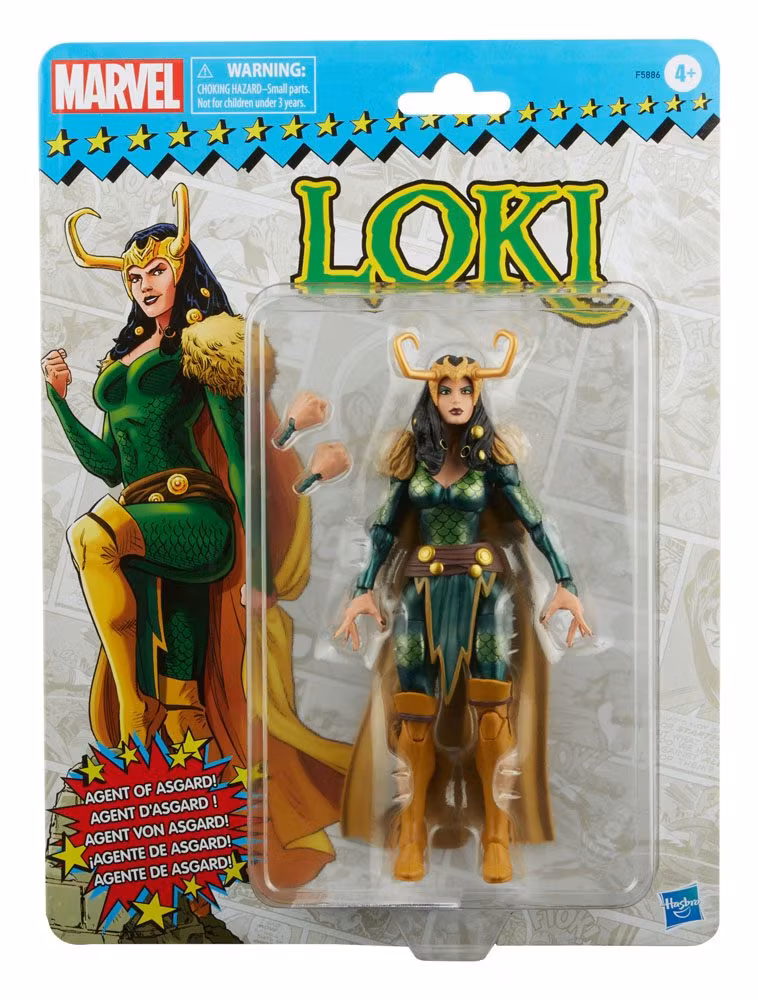 Marvel Legends Retro Collection :  Lady Loki 15 cm