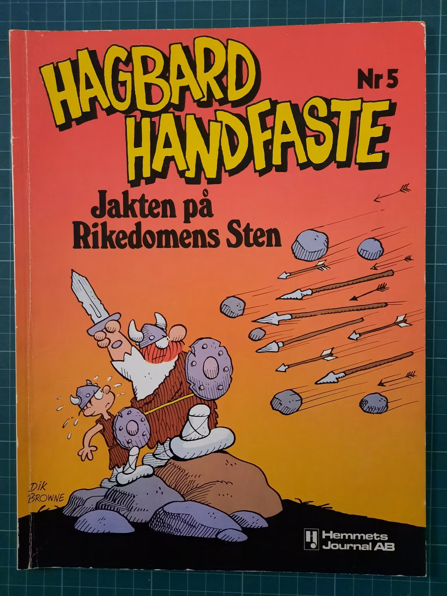 Hagbard Handfaste nr 5 - Jakten på rikedomens sten (Svensk)