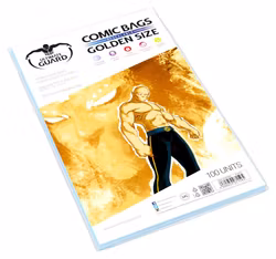 Ultimate Guard Comic Bags, Golden Size 19,7x26,8 cm (flergangsbruk)