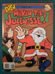 Espen : Makan til julenisse Julen (med hilsen og tegning)