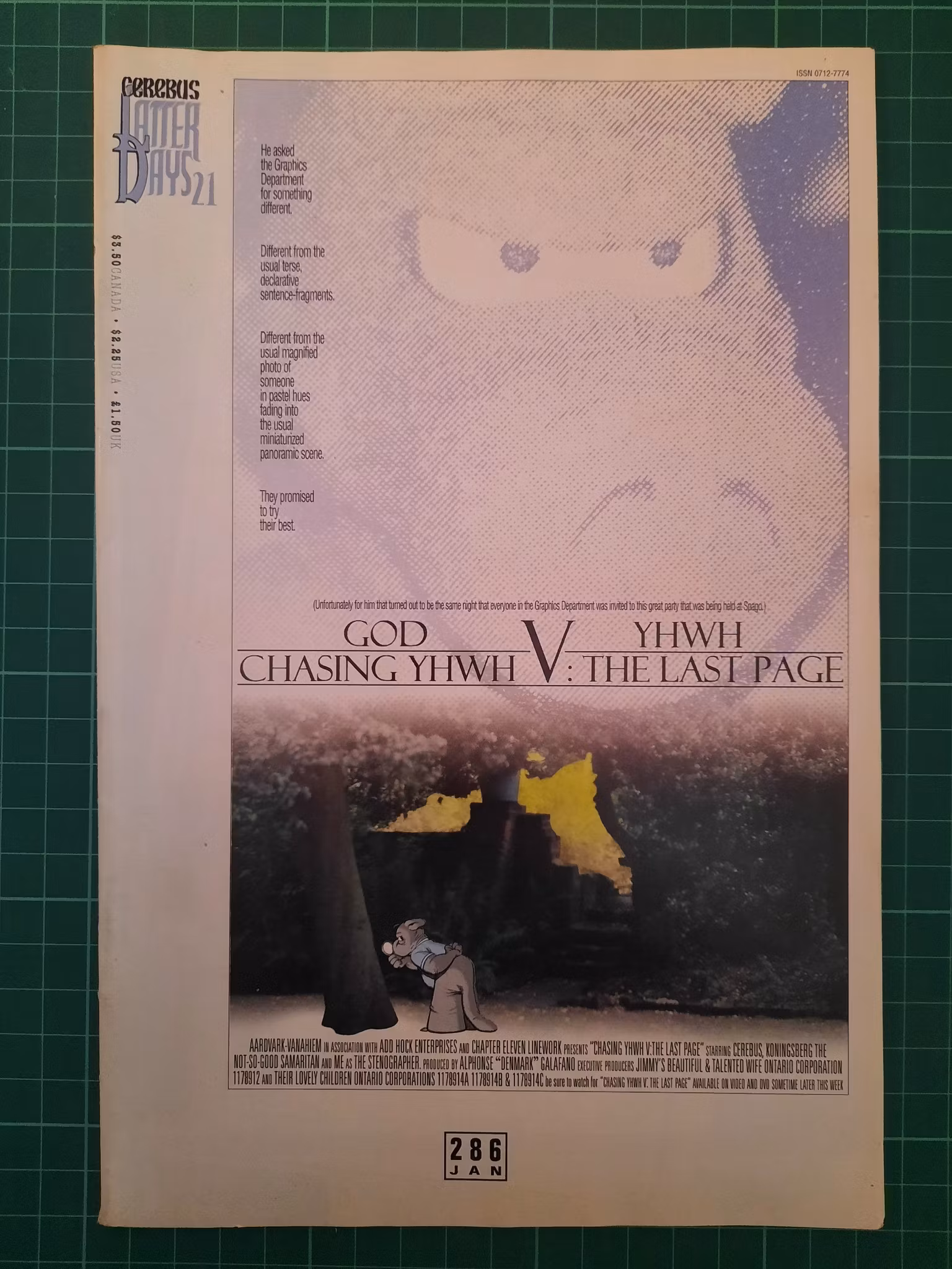 Cerebus Latter days #21