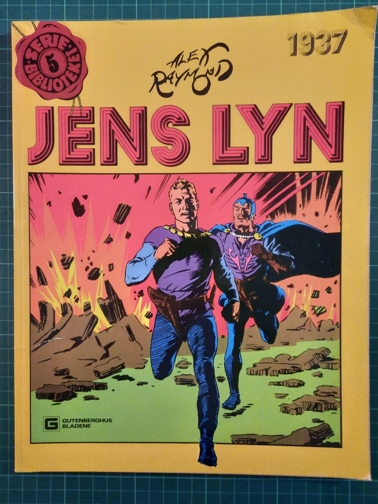 Serie biblioteket 5 - Jens Lyn ( Dansk utgave )