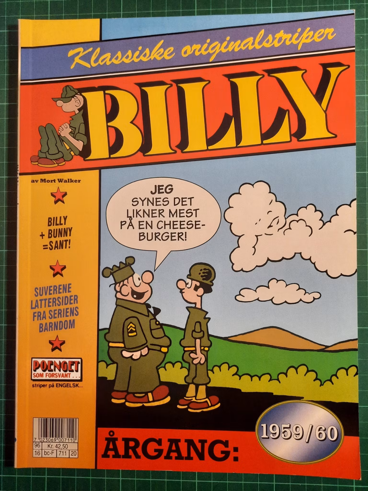 Billy : Klassiske originalstriper 1959/60