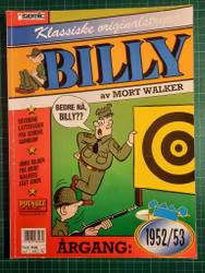 Billy : Klassiske originalstriper 1952/53