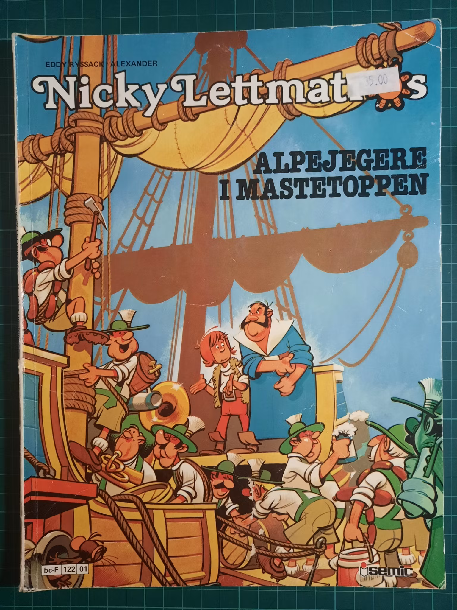 Nicky Lettmatros : Alpejegere i mastetoppen