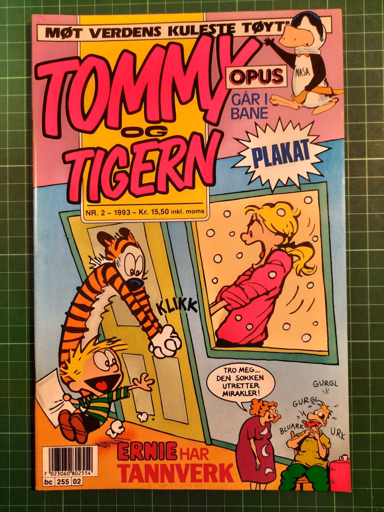 Tommy og Tigern 1993 - 02 m/plakat