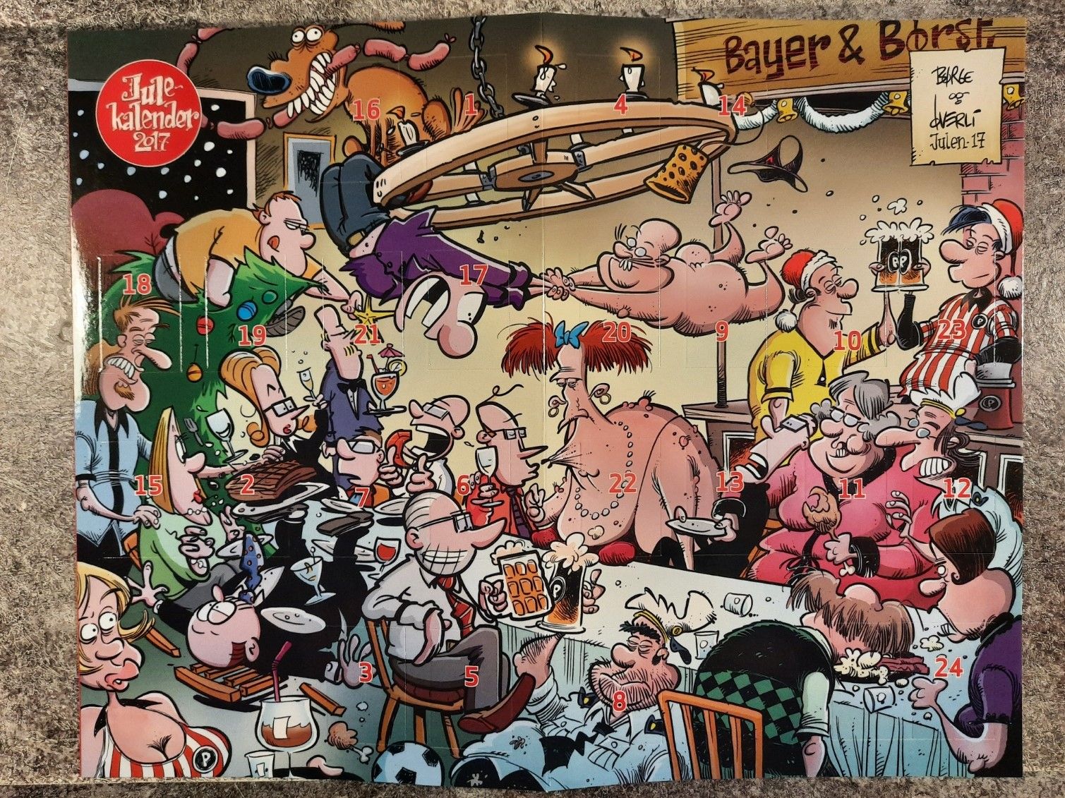 Pondus bilag adventkalender 2017