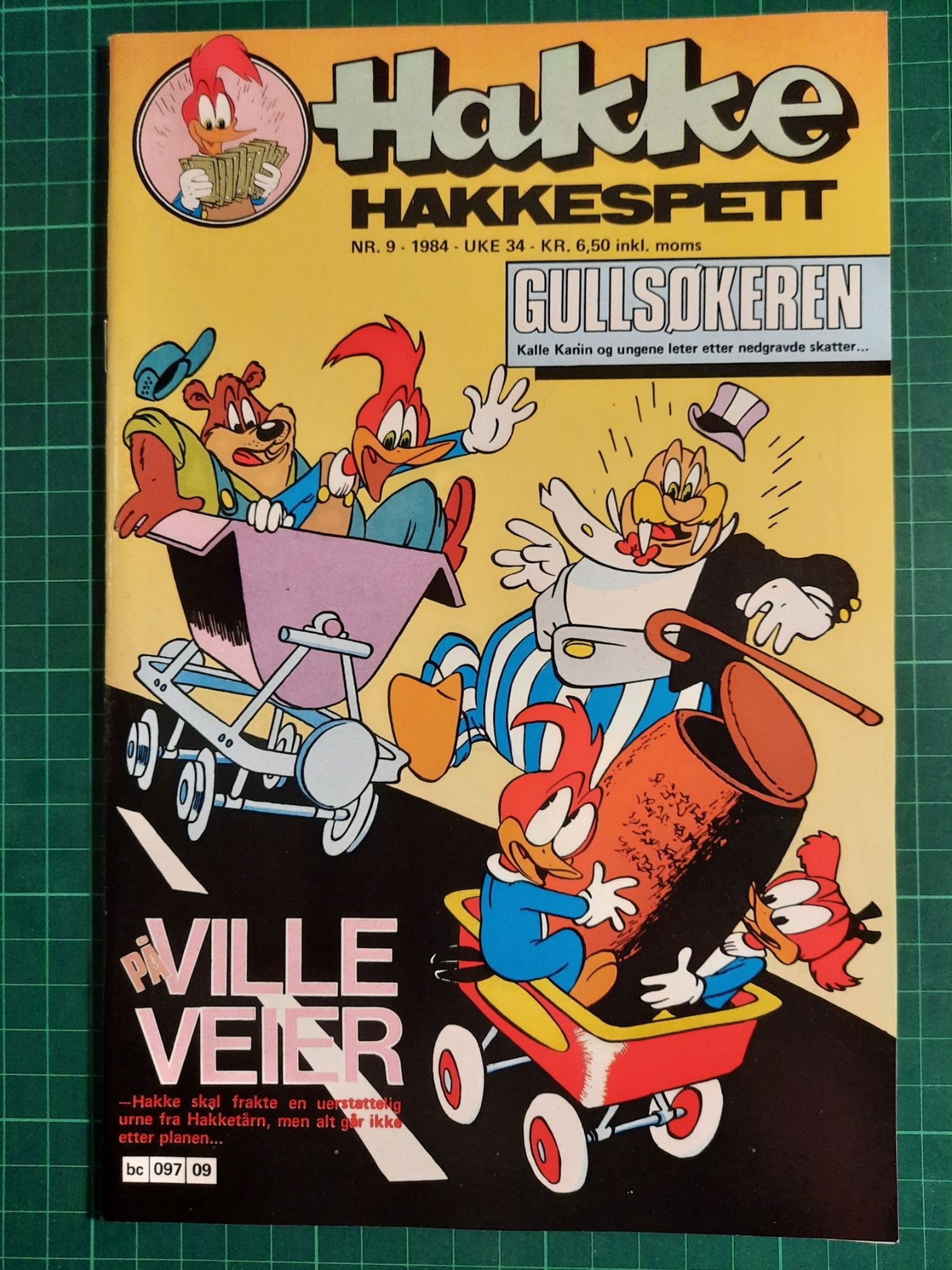 Hakke Hakkespett 1984 - 09 m/timeplan