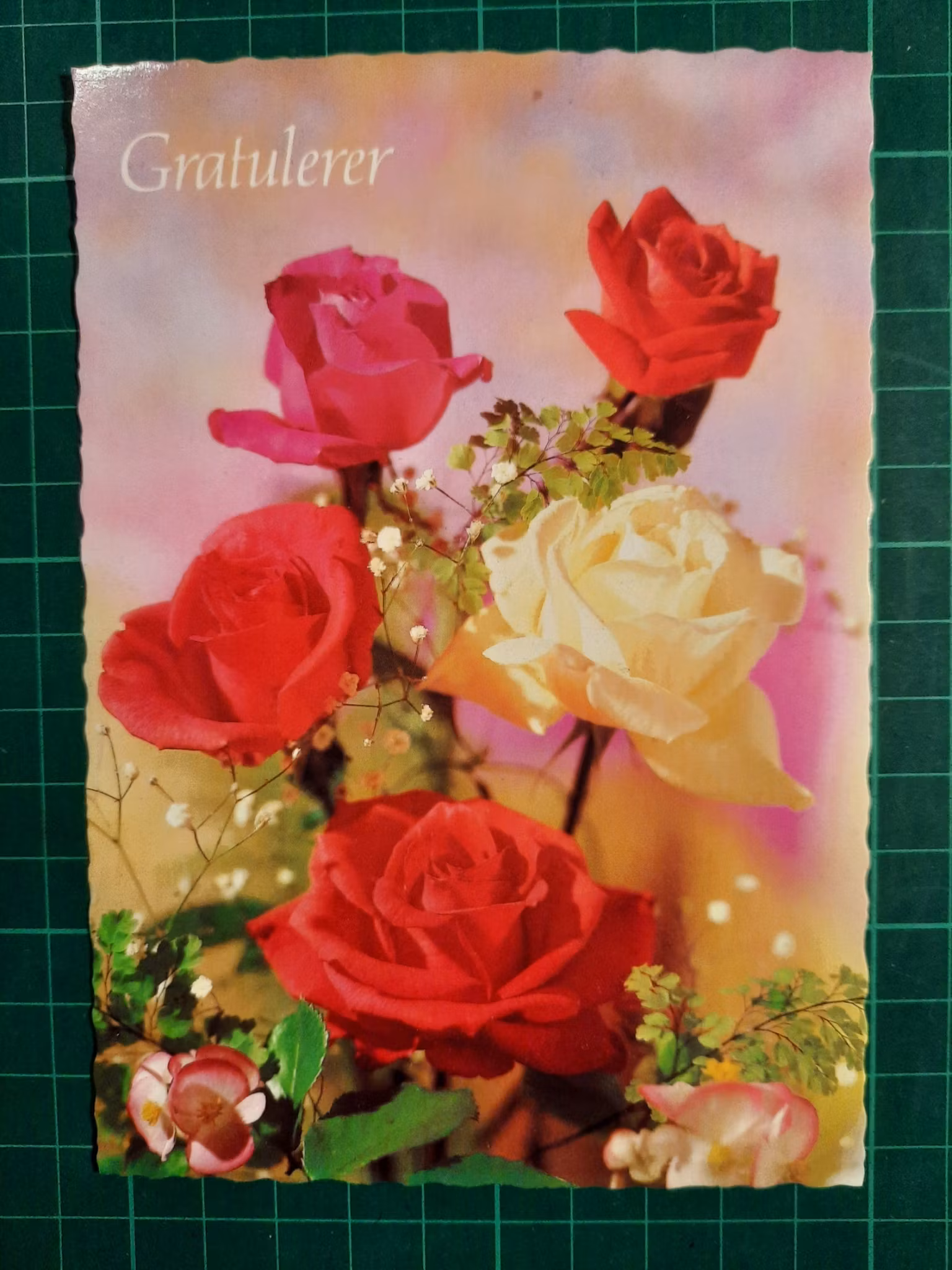 Gratulerer - Blomster