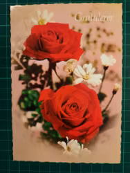 Gratulerer - Blomster